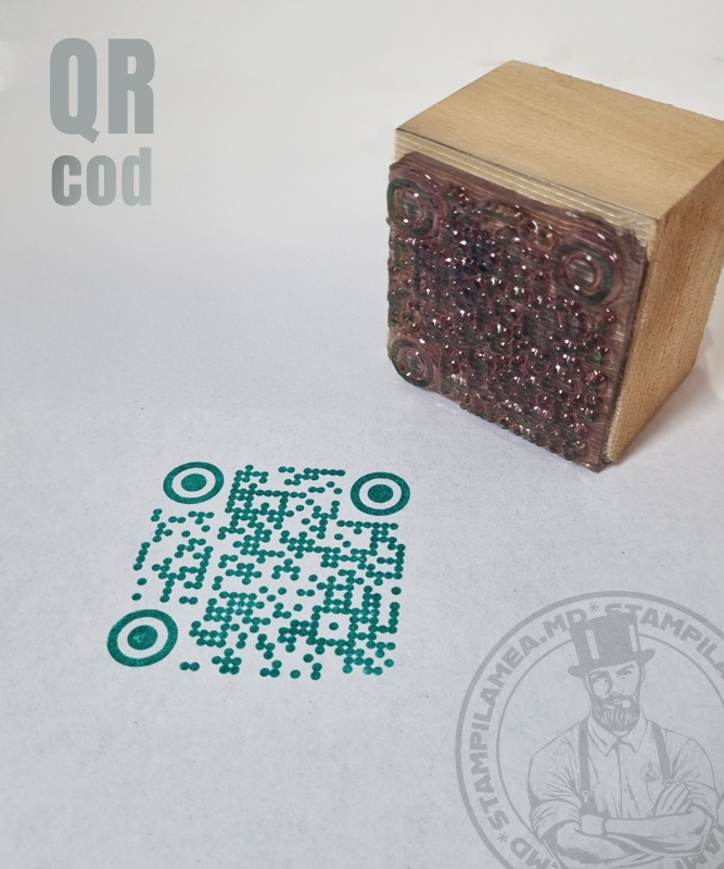 qr cod stamp